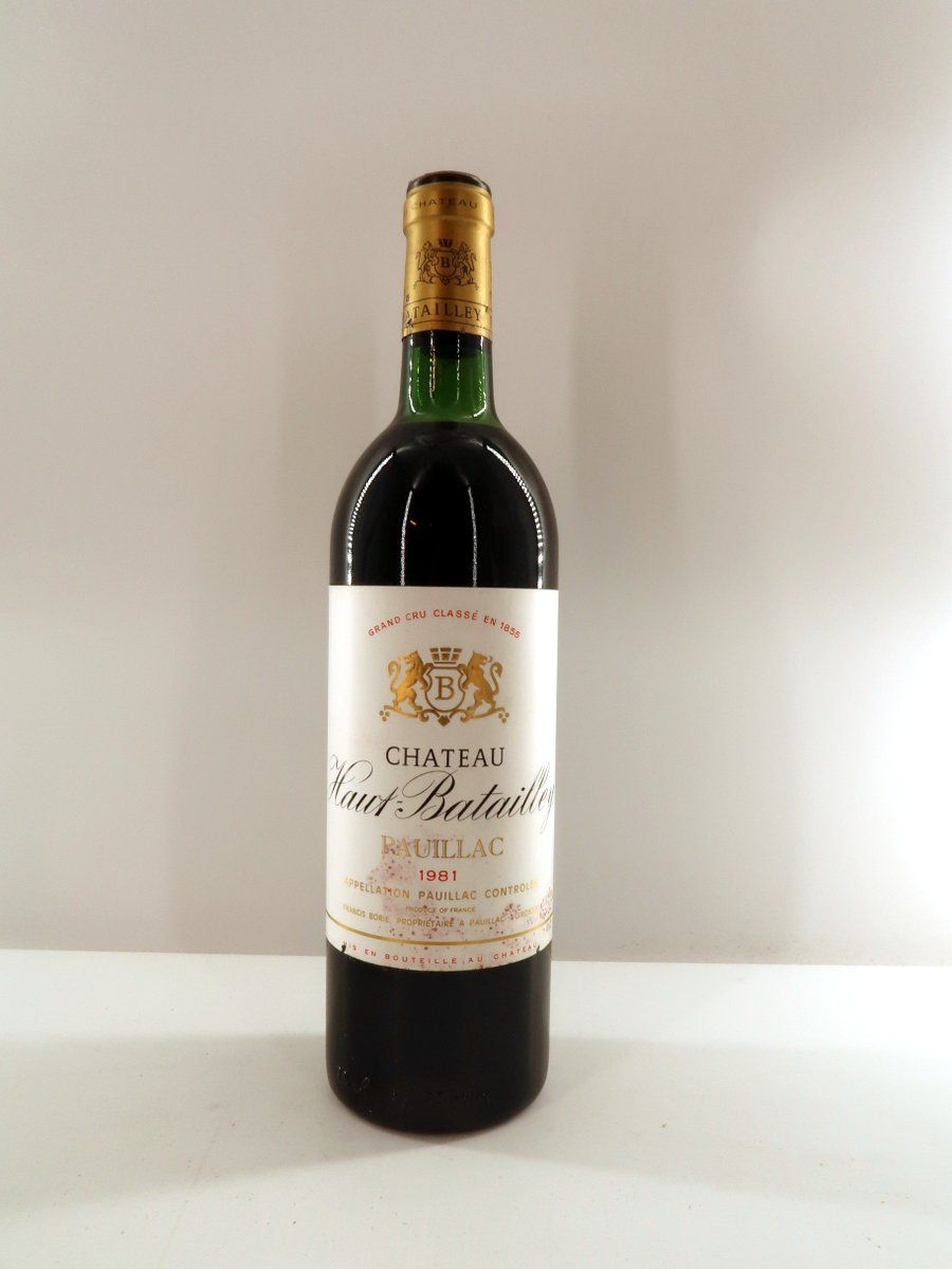 1981 Chateau Haut Batailley 5eme Cru Pauillac