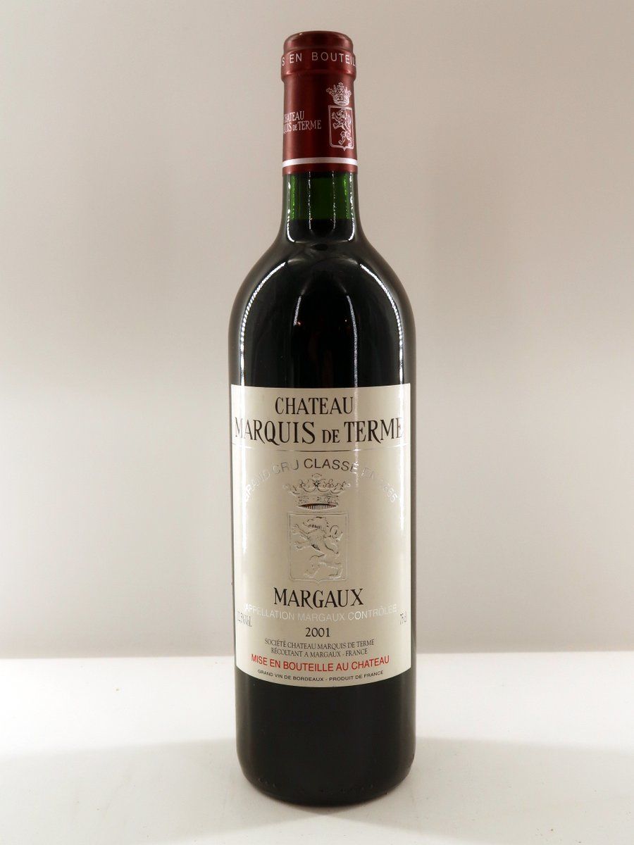 2001 Chateau Marquis de Terme Grand Cru Classe Margaux