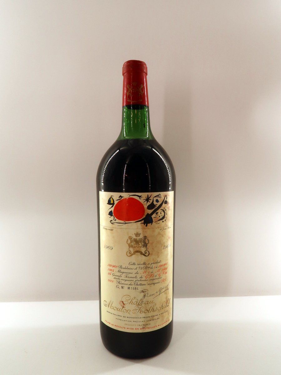 1969 Chateau Mouton Rothschild 1er Grand Cru Pauillac
