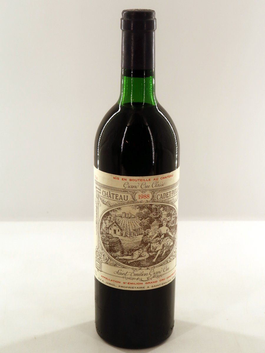 1988 Chateau Cadet-Piola Grand Cru St. Emilion