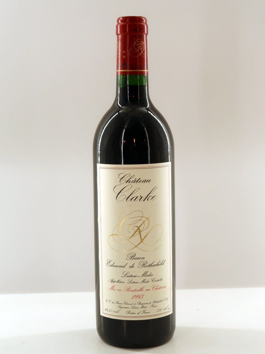 1993 Cateau Clarke Listrac Medoc