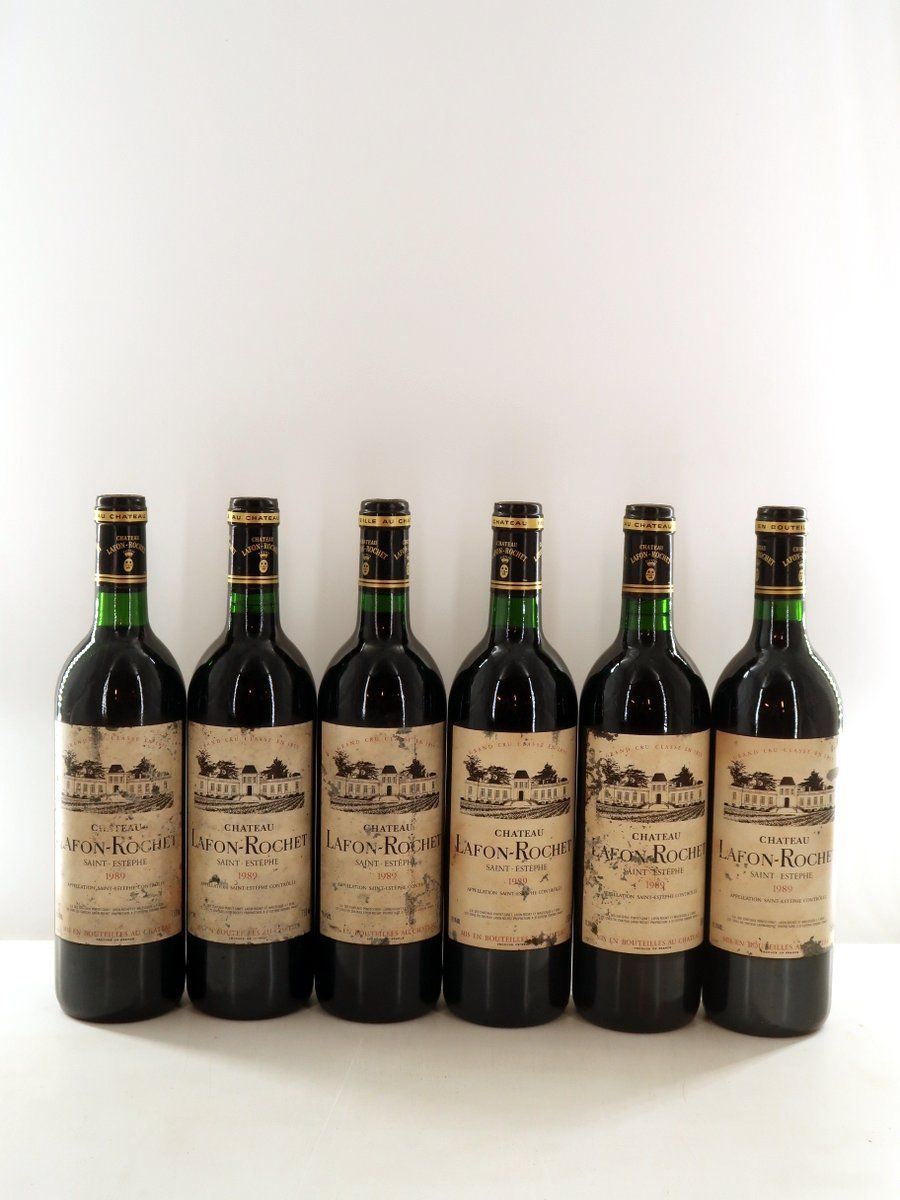 1989 Chateau Lafon Rochet Grand Cru Classe St. Estephe