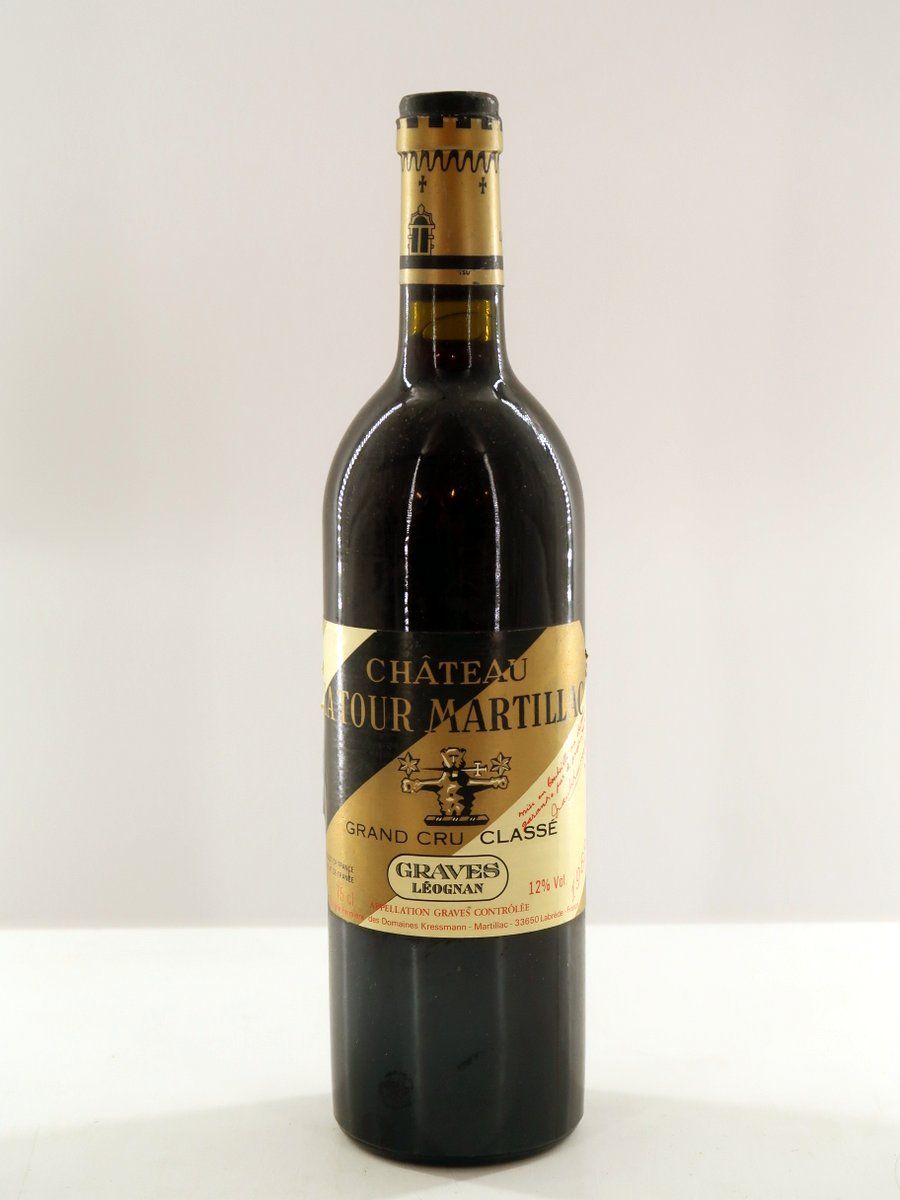 1982 Chateau Latour Martillac Pessac Leognan