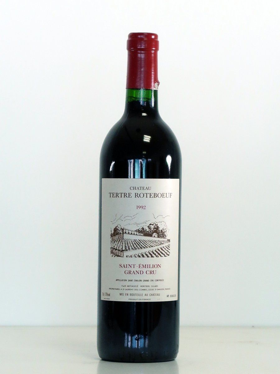 1992 Chateau Le Tertre Roteboeuf St. Emilion