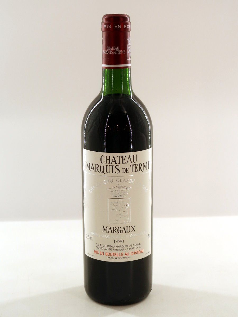 1990 Chateau Marquis de Terme Grand Cru Classe Margaux
