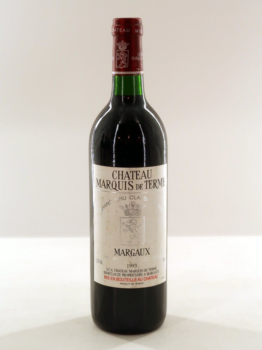 1993 Chateau Marquis de Terme Grand Cru Classe Margaux