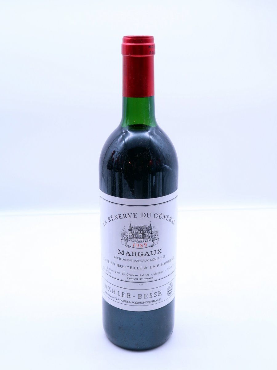 1989 Chateau Palmer La Reserve du General Margaux