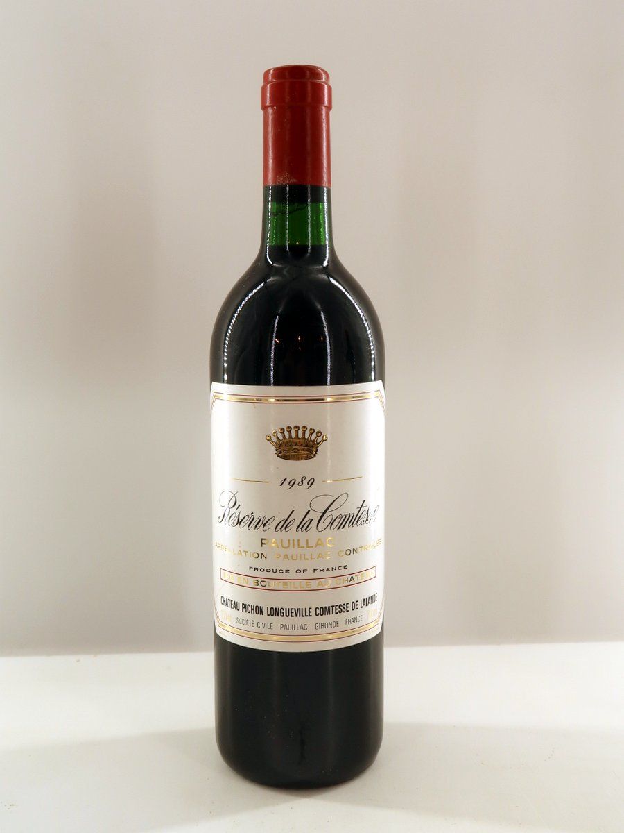 1989 Chateau Pichon Comtesse Reserve Pauillac