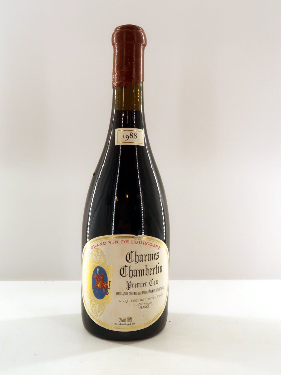 1988 Charmes Chambertin 1er Cru Coquard Loison Fleurot