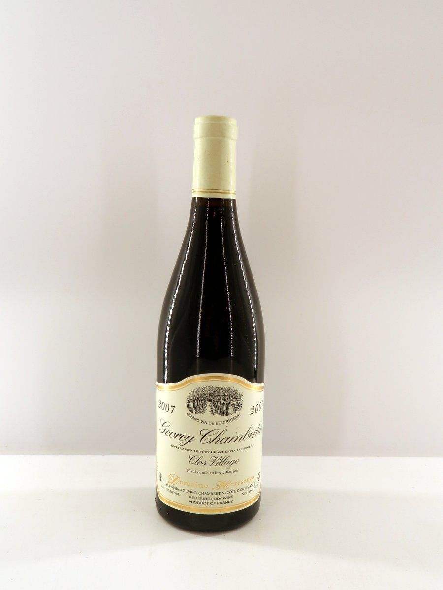 2007 Gevrey Chambertin 1er Cru Clos Village Heresztyn