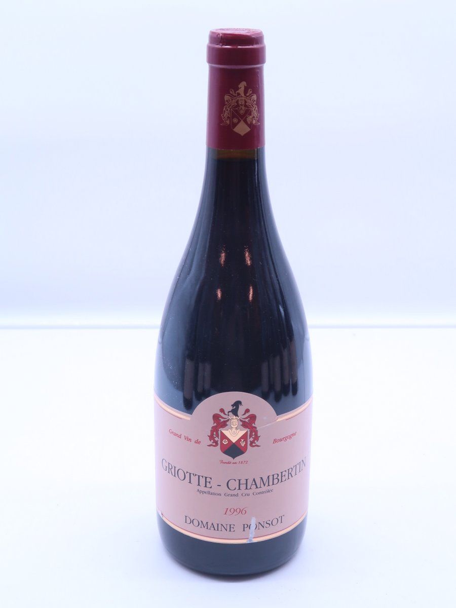 1996 Griotte Chambertin Grand Cru Ponsot