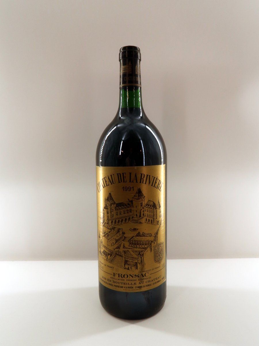 1991 Chateau De La Riviere,  Fronsac
