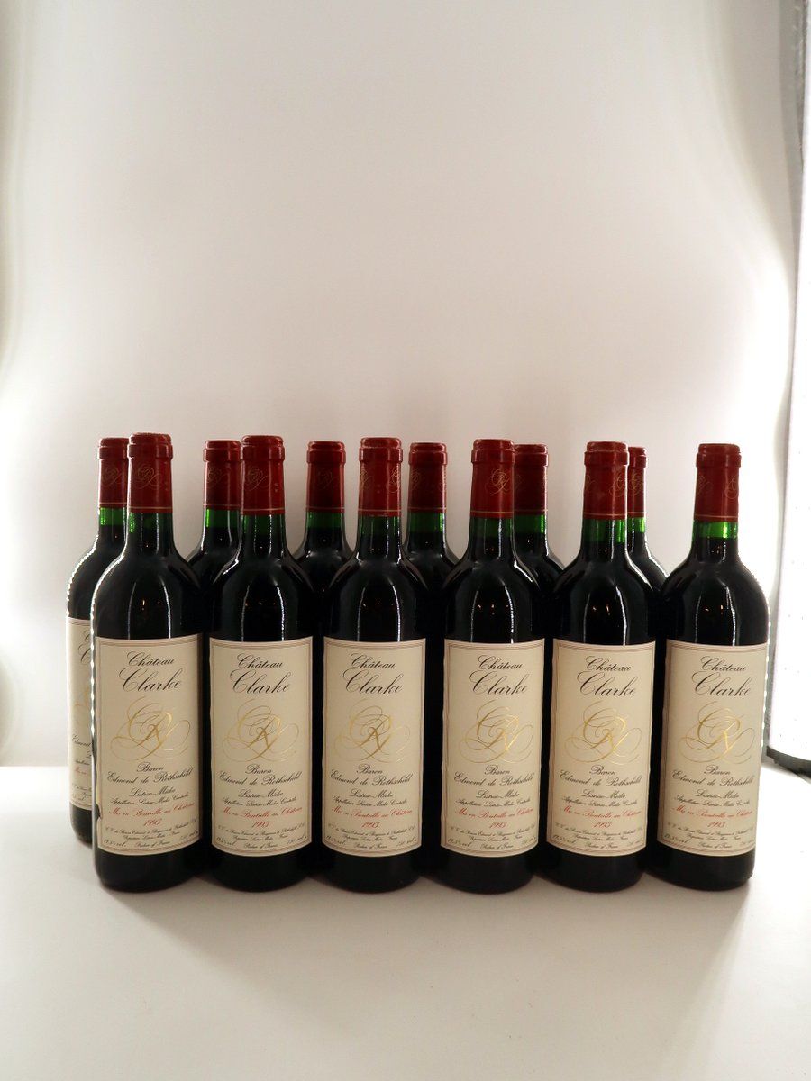 1993 Cateau Clarke Listrac Medoc