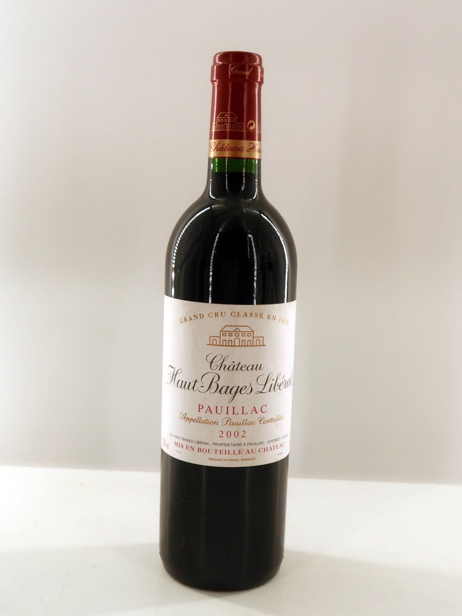 2002 Chateau Haut Bages Liberal 5eme Cru Pauillac