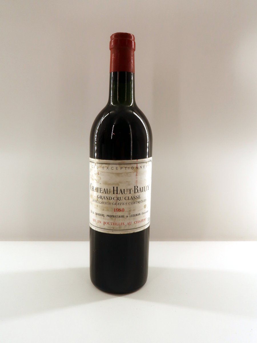 1980 Chateau Haut Bailly  Pessac Leognan