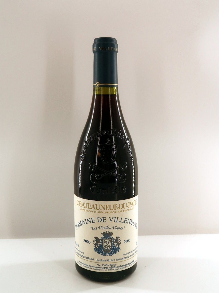 2003 Chateauneuf du Pape VV Domaine de Villeneuve