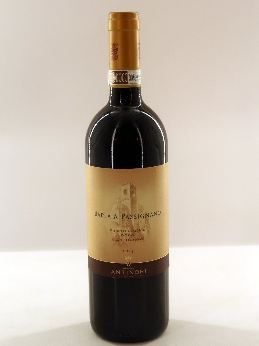 2015 Badia a Passignano Gran Selezione Antinori