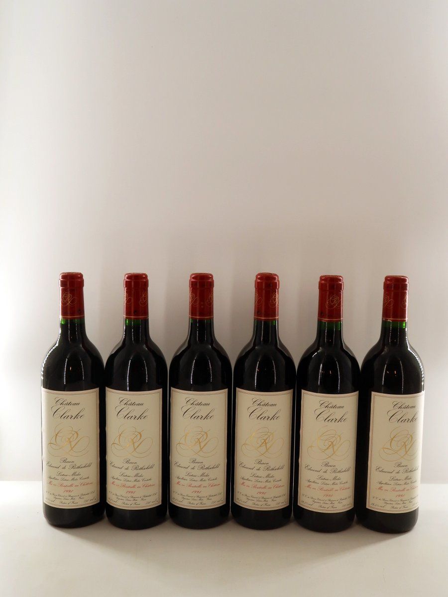 1991 Cateau Clarke Listrac Medoc