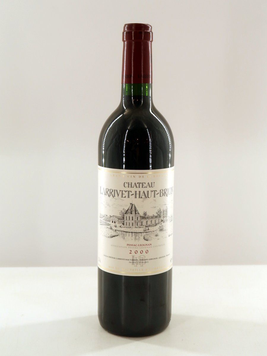 2000 Chateau Larrivet Haut Brion Grand Cru Classé Pessac Leognan