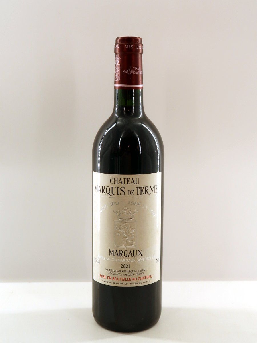 2001 Chateau Marquis de Terme Grand Cru Classe Margaux