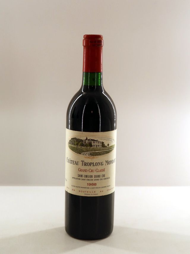 1988 Chateau Troplong Mondot 1er Grand Cru Classe St. Emilion