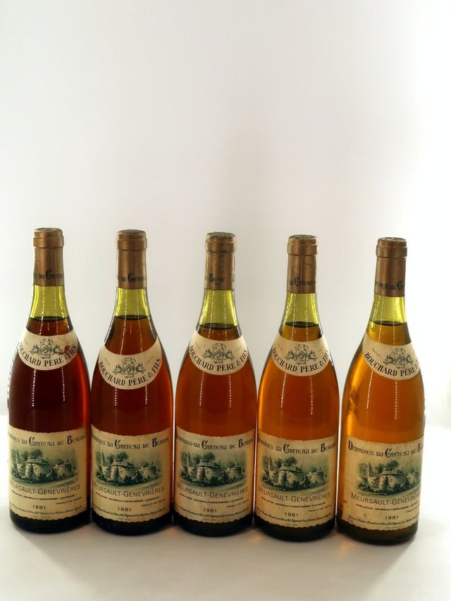 1981 Meursault Genevrieres 1er Cru Bouchard