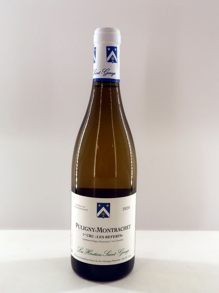 2020 Puligny Montrachet Les Referts Les Heritiers Saint Genys