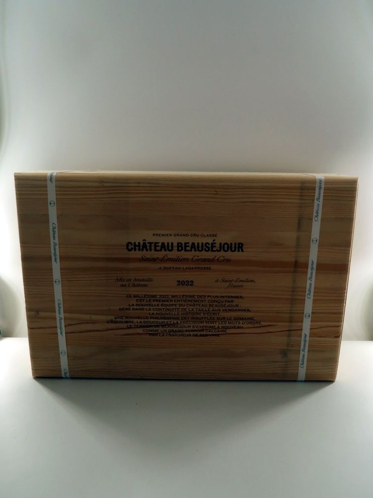 2022 Chateau Beausejour J.Duffau-Lagorrosse Grand Cru St. Emilion