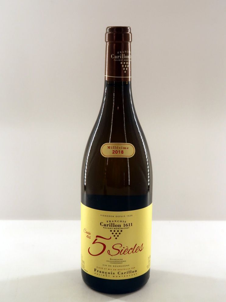 2018 Chardonnay Cuvee des 5 Siecles Francois Carillon