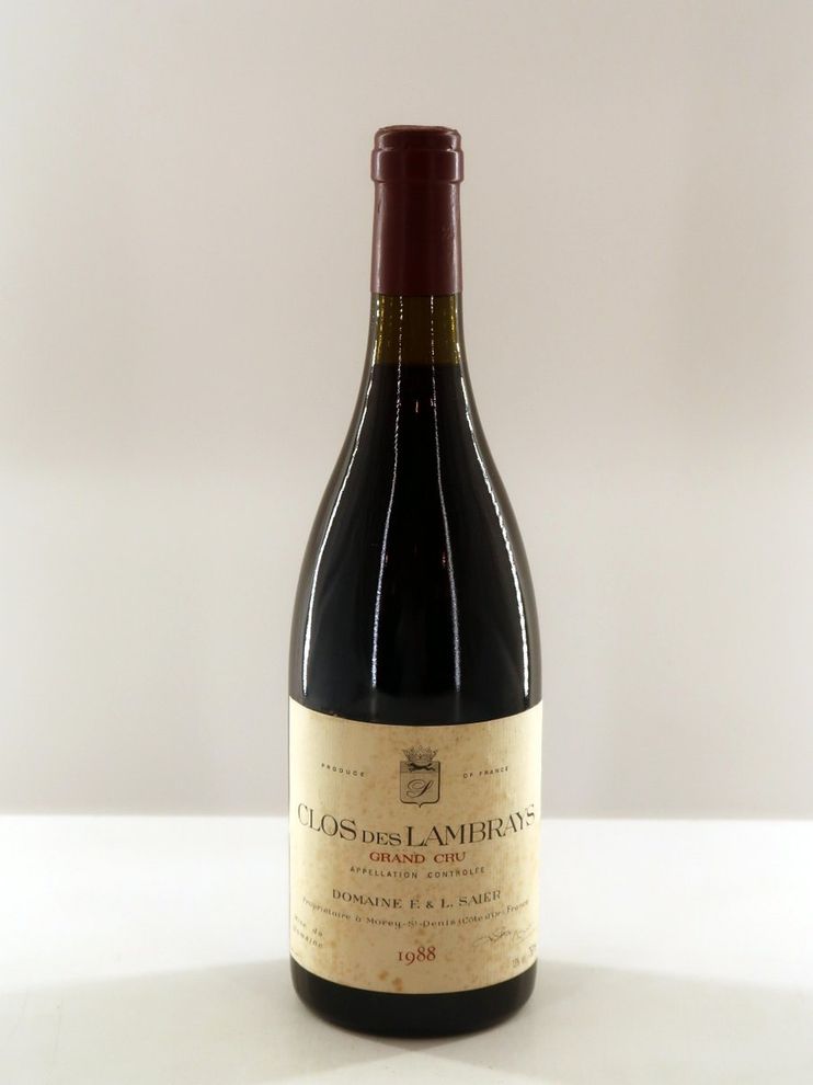 1988 Clos des Lambrays Grand Cru F.I. Saier